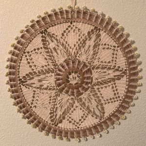 Marshall Island woven wall hanging